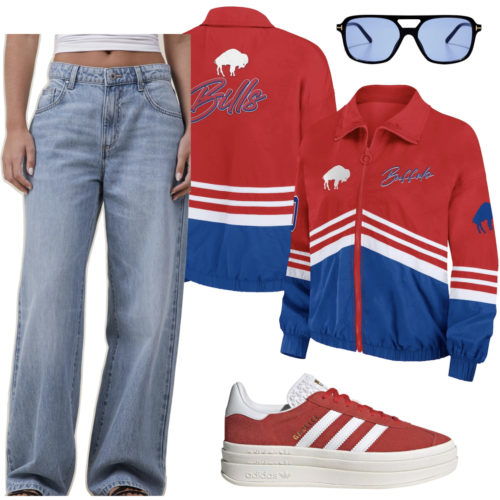 Jeans Football Game Outfit