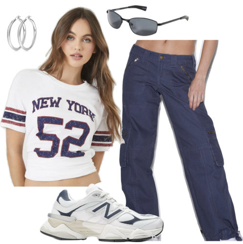 Game Day Cargo Pants Outfit