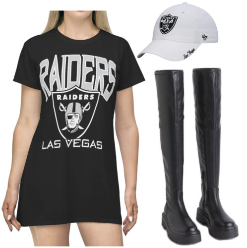 NFL T-Shirt Dress Outfit