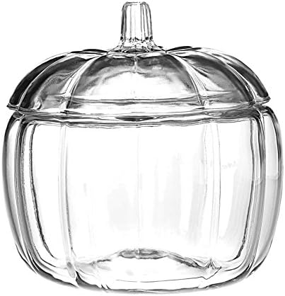 Pumpkin shaped glass jar from Amazon