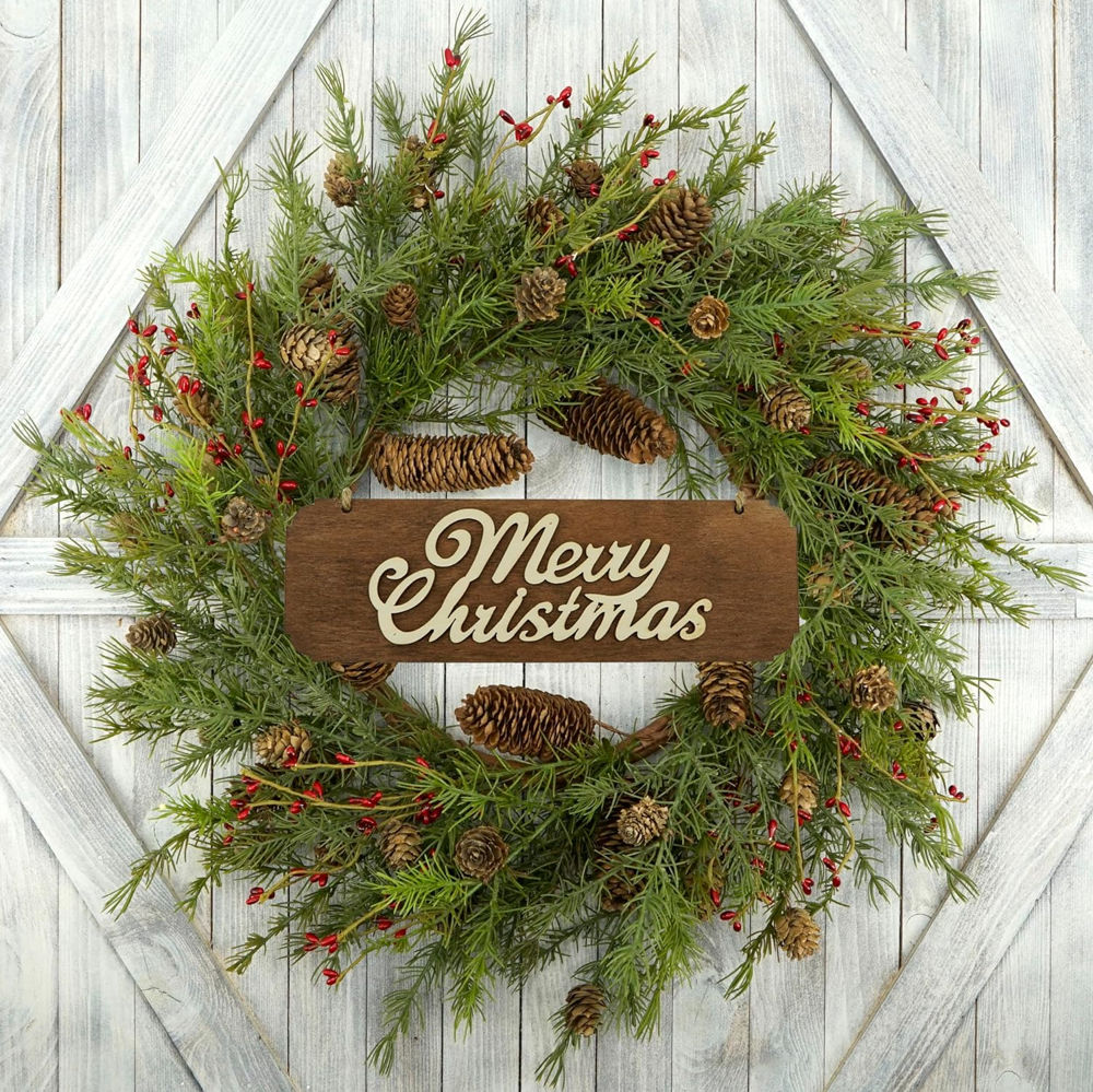 Traditional Christmas Wreath