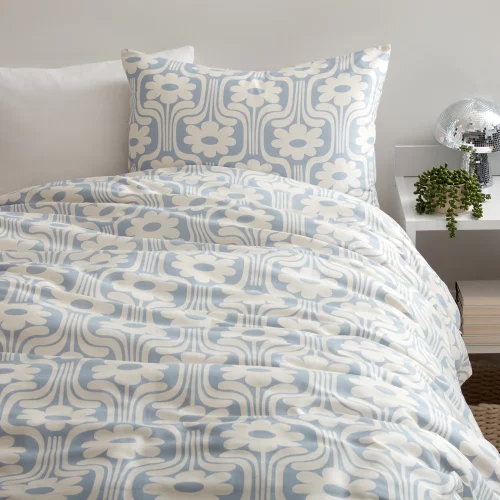 Retro floral duvet cover & sham set from Dormify