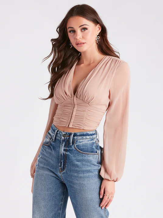 Windsor Blush Blouse