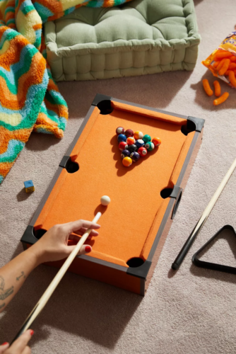 Mini pool table from Urban Outfitters