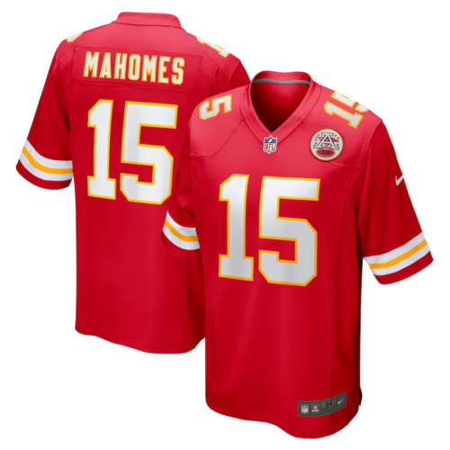Mens Patrick Mahomes jersey in red