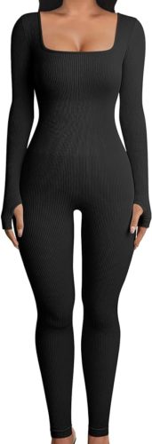 Ribbed long sleeve jumpsuit from amazon