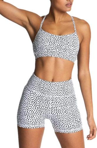 Patterned workout set from amazon