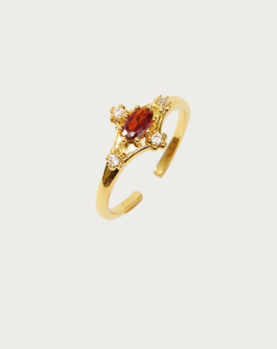 En Route January Birthstone Ring