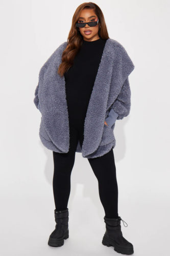 Fashion Nova Sherpa Coat