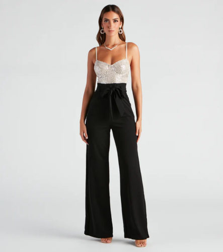 Windsor Sequin Jumpsuit