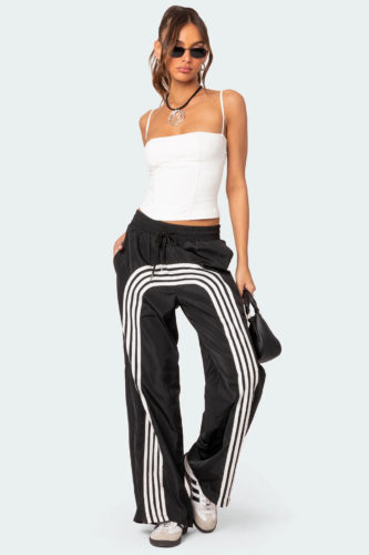 Edikted Striped Track Pants