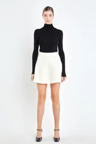A-line mini skirt from English Factory