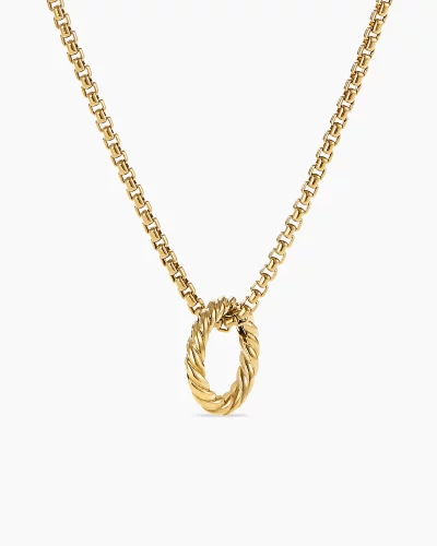 Gold necklace from David Yurman