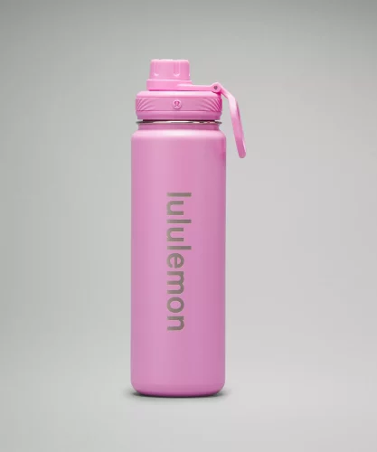 Water bottle from Lululemon in Dahlia Mauve
