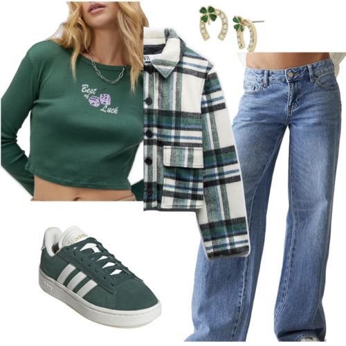 St. Patrick's Day Laid Back Look
