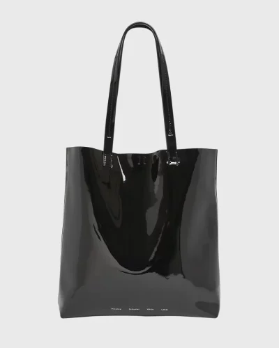 Patent leather tote bag from Neiman Marcus