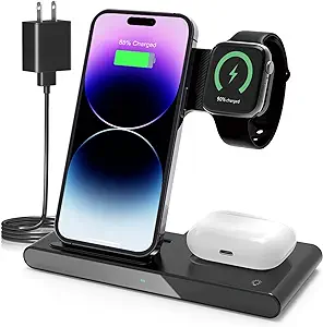 Wireless charging station from Amazon