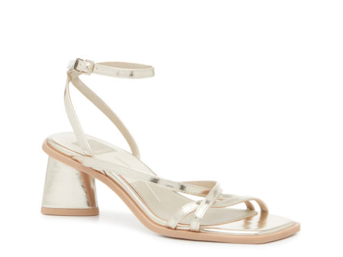 DSW Metallic Ankle Strap Sandals