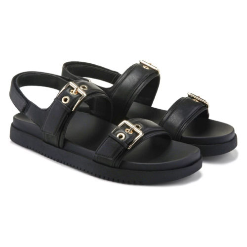 FF Buckled Three Strap Sandals