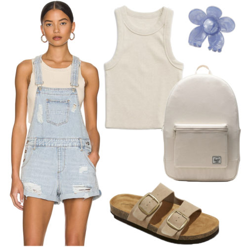 Spring College Outfits Overalls