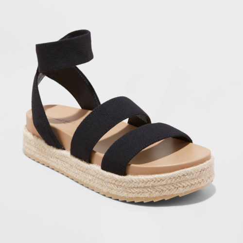 Target Elastic Platform Sandals