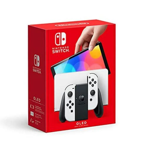 Nintendo Switch OLED model in white