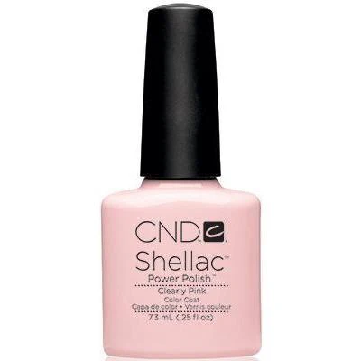 CND shellac clearly pink from Beyond Polish