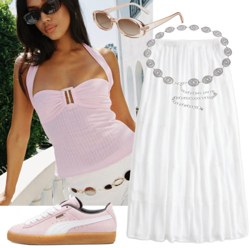 Girly Street Style Summer Outfit