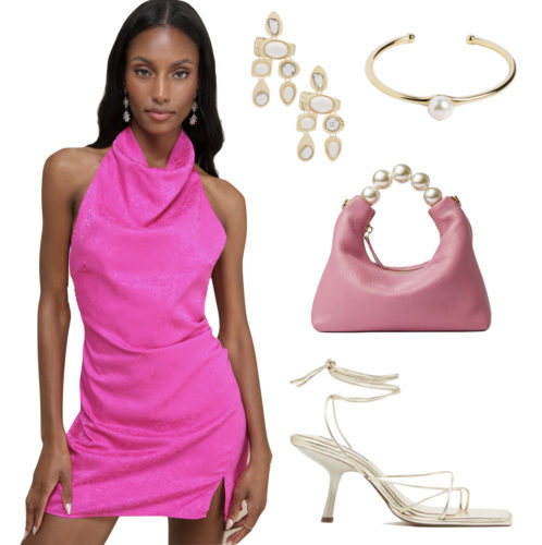 Girly Summer Date Night Outfit