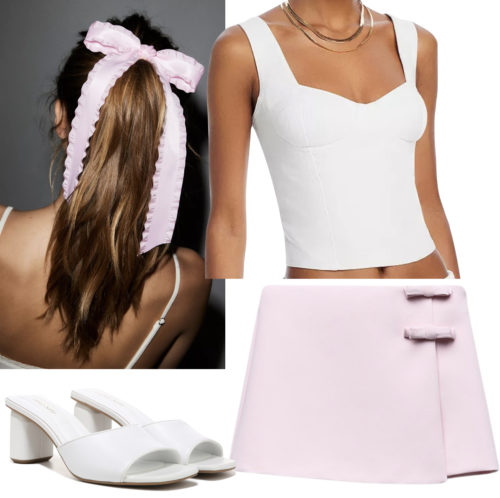 Girly Summer Going Out Outfit
