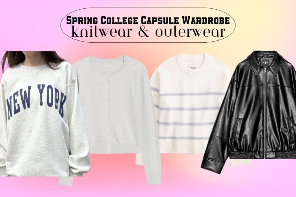 spring capsule wardrobe 2025 outerwear