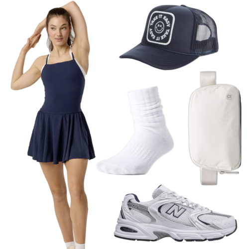 summer athletic dress outfit 2025