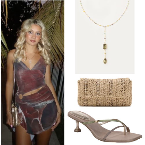 summer going out dress outfit