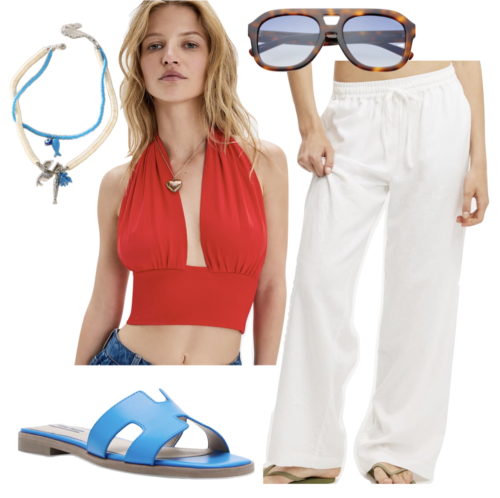 Beachy 4th of July Outfit