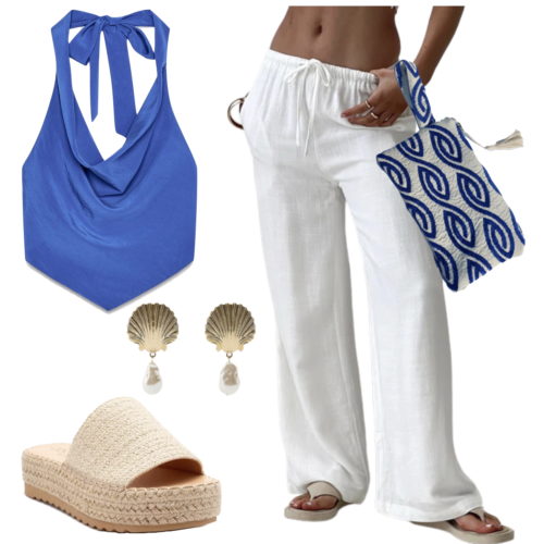 Euro Summer Greece Outfit