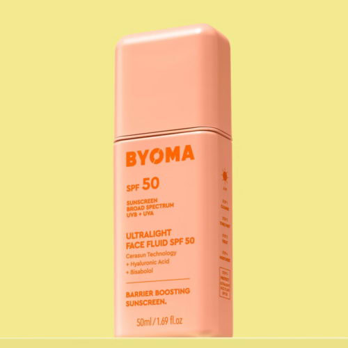 byoma face fluid spf