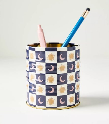 anthro pen tin pot
