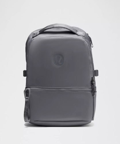 lululemon gray new crew backpack