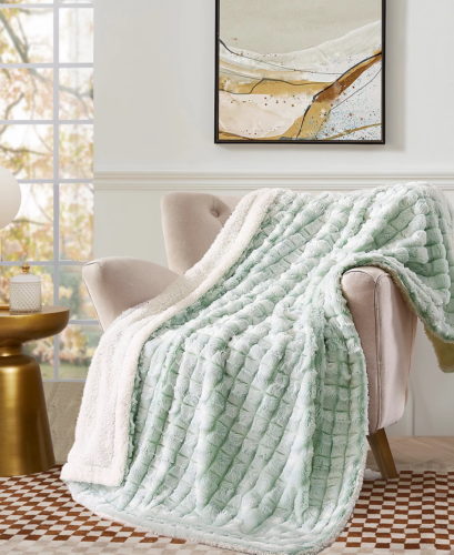 macys sherpa throw blanket