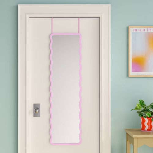 target wavy over door mirror
