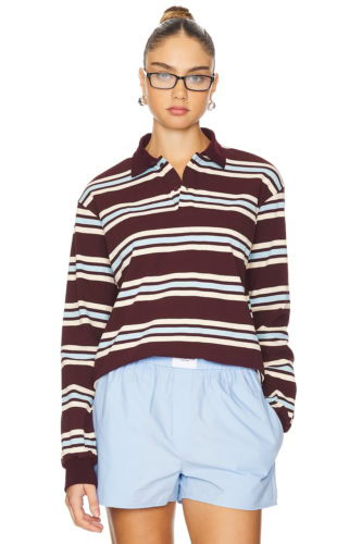 revolve rugby stripe top
