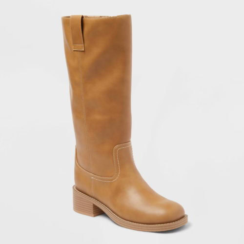 target tall tan boots