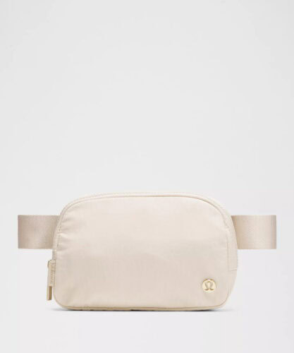 Lululemon ivory belt bag