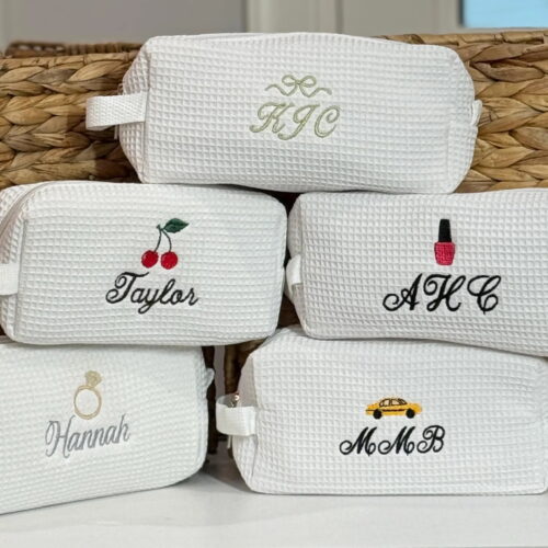 etsy personalized icon toiletry bag