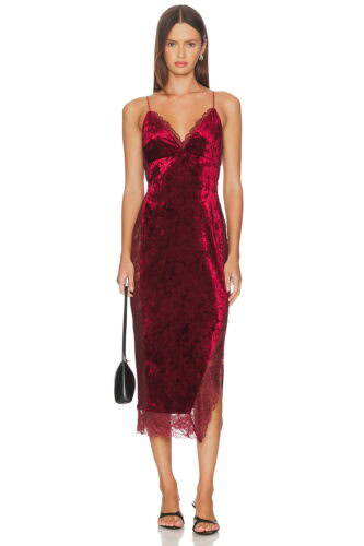 revolve fp velvet midi dress