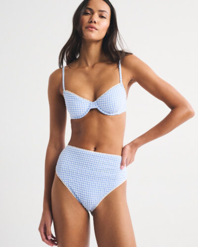 AF gingham underwire bikini